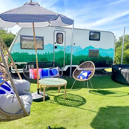 Boho Luxury Caravan Prázdninový dům